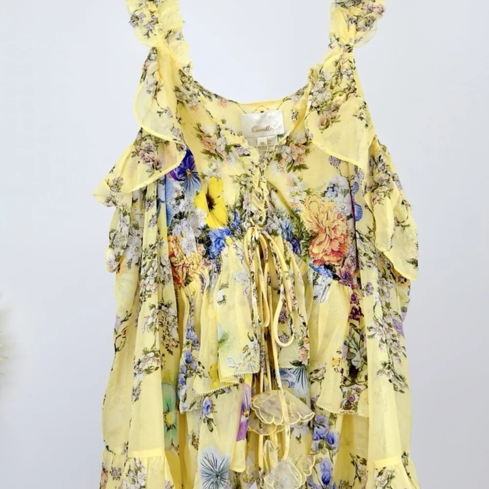 Camilla cold shoulder ruffle top - Picture 9 of 15